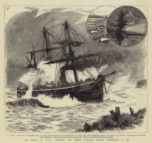 The Wreck of HMS Phoenix off Prince Edward