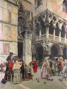 In the Piazzetta, Eighteenth Century