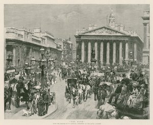 The Bank, from a picture by W Logsdail, exhibited at the Royal Academy by William Logsdail