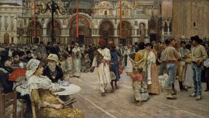 The Piazza di San Marco, Venice