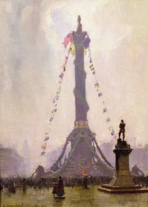 Trafalgar Day by William Logsdail