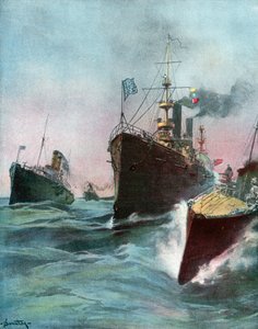 Imported Cruisers for the United States Navy by William Louis Jnr. Sonntag