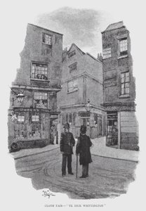 Cloth Fair, "Ye Dick Whittington" by William Luker