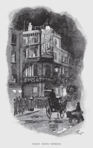 Daily News Offices by William Luker