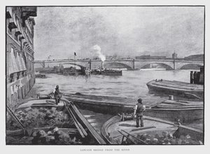 London Bridge for the River by William Luker