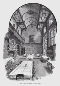 The Charterhouse Dining Hall by William Luker
