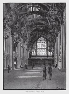 The Guildhall, Great Hall by William Luker
