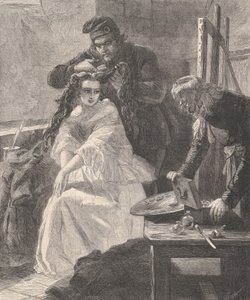 La Toilette des Morts, from Illustrated London News by William Luson Thomas