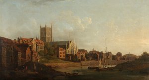 Worcester from the Severn, c.1760