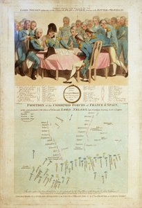 Lord Nelson Explaining the Plan of Attack Before the Battle of Trafalgar