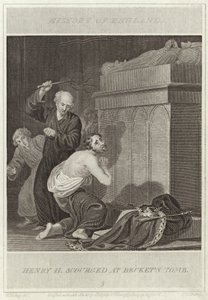 Henry II Scourged at Becket
