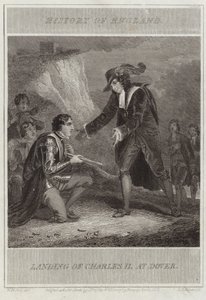 Landing of Charles II at Dover by William Marshall Craig