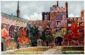 Jesus College by William Matthison