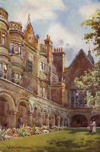 The Cloister Court, Sidney Sussex College by William Matthison