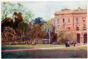 The Deer Park, Magdalen College, New Buildings by William Matthison