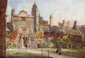 The Gate of Virtue, Gonville and Caius College by William Matthison