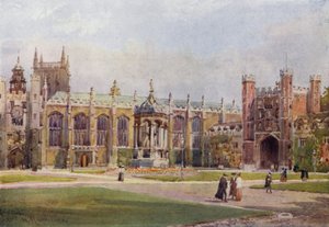 The Great Court, Trinity College by William Matthison