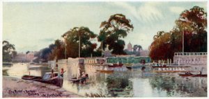 The river and barges