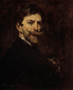 Self-portrait by William Merritt Chase