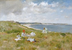 Idle Hours by William Merritt Chase