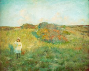Sunset in Shinnecock by William Merritt Chase