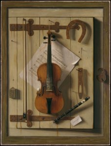 Still Life — Violin and Sheet Music