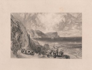 Clovelly Bay and Lundy Island