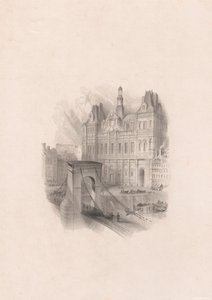 Hotel de Ville, Paris by William Miller