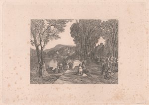Palace of La Belle Gabrielle by William Miller