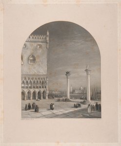 Venice - the Piazzetta by William Miller
