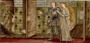 Sixteen Tiles Form Eight Illustrations of the 