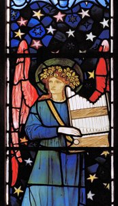 Angel Musician by William Morris