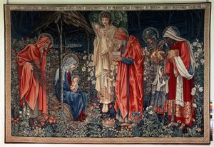 The Adoration of the Magi by William Morris