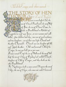 The Story of Hen Thorir