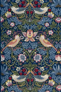 Strawberry Thief. Decorative fabric by William Morris