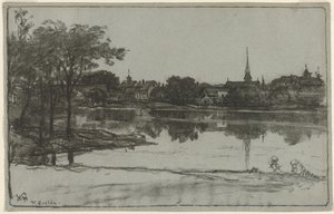 North Easton, Massachusetts, 1877 by William Morris Hunt