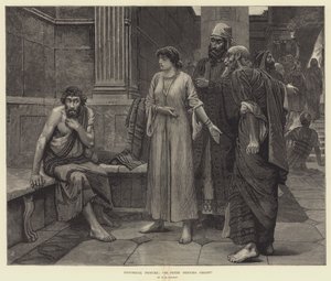 St Peter Denying Christ by William Mouat Loudan