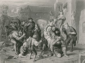 The Seven Ages of Man, As You Like It by William Mulready