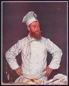 The Chef of the Chatham Hotel, Paris by William Newenham Montague Orpen