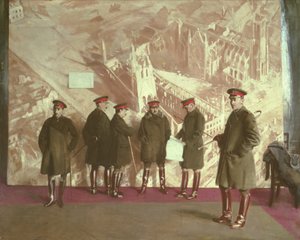 Canadian Headquarters Staff by William Nicholson