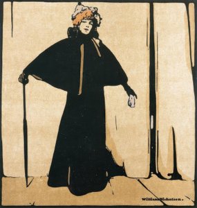 Portrait of Sarah Bernhardt by William Nicholson