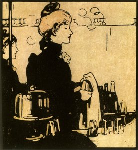 The Barmaid, 1888, 1946 by William Nicholson