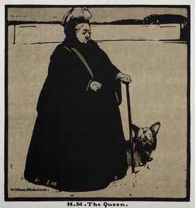 Twelve Portraits: H. M. the Queen by William Nicholson