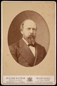 Portrait of Othniel Charles Marsh by William Notman