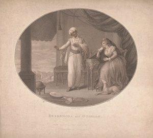 Desdemona and Othello by William Nutter