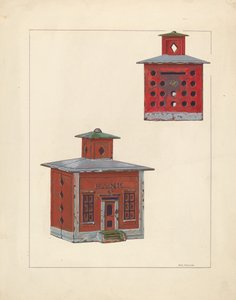 Red School House Bank by William O. Fletcher