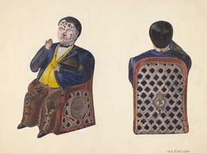 Tammany Toy Bank by William O. Fletcher