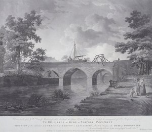 The Aqueduct at Barton, Near Manchester by William Orme