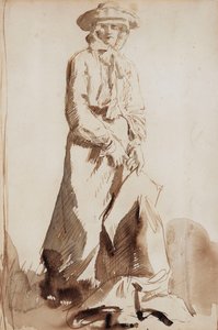 Portrait of Grace, the Artist