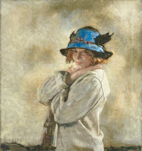The Blue Hat by William Orpen